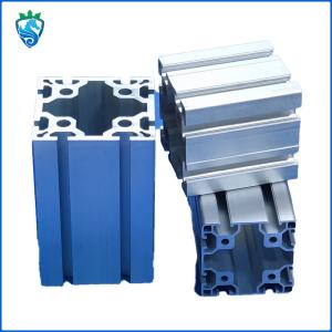 Quality 8060 2080 Assembly Line Aluminum Profile Shutter For Windows wholesale