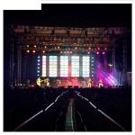 P2.976 Full Color Outdoor LED Display Panels 500x500mm Cabinets Front Open