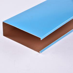 Quality Aluminum Linear Baffle Ceiling Fireproof / Aesthetic For Building Ceilings wholesale