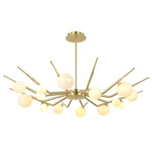Quality Wholesale Modern Gold Glass Ball Chandelier Pendant Light wholesale