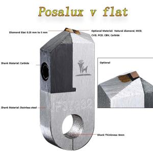 Quality Customized 6mm V Flat Posalux Diamond Tools wholesale