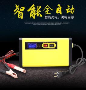 Quality Motorcycle Car Battery Chargers 110V to 220V To 12V 6A Intelligent Automatic Fast Power Charging wholesale