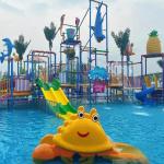 Outdoor And Indoor Fiberglass Swimming Pool Slide Customized