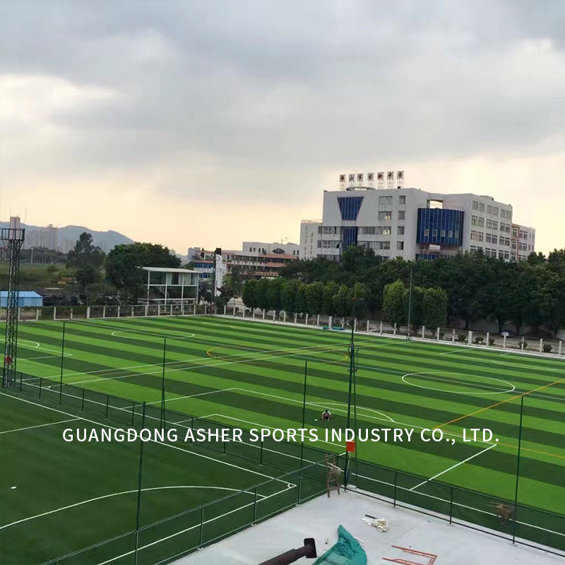 Recyclable Public Astro Turf Pitches , Synthetic Soccer Pitch 12000 Dtex