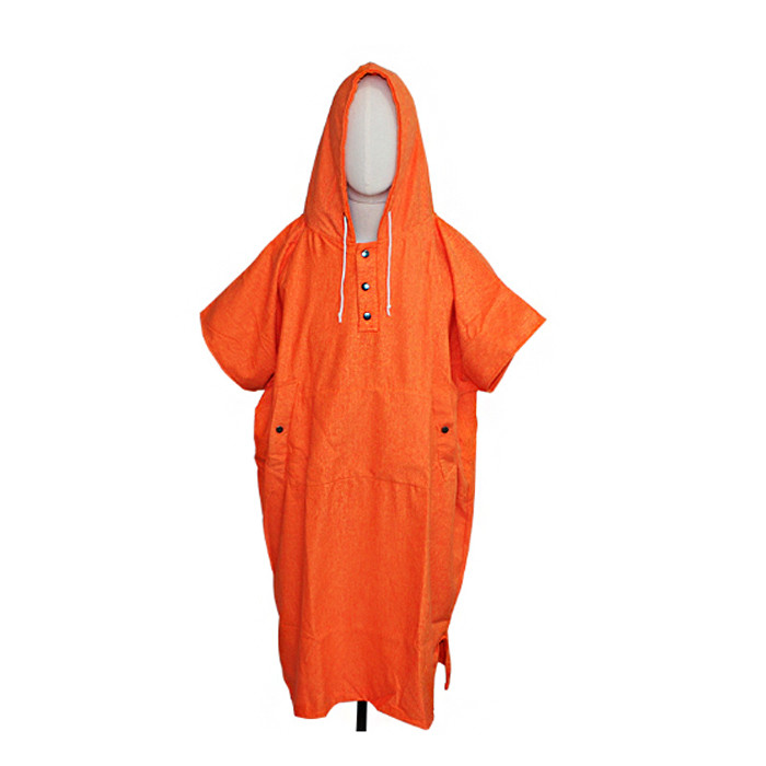 Customized Hooded Changing Microfiber Poncho Towel For Adults