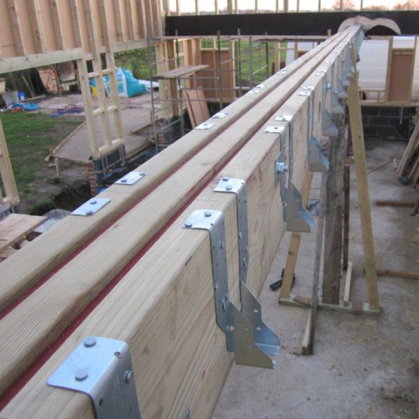 Standard Hot-Dipped Galvanized Wall Metal Joist Bracket for Customized Wood