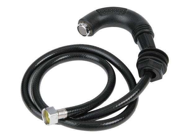 Beauty Salon Equipment Parts Shower Tap Hose 8 Mm With Chrome Materials