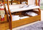 modern Zingana wood children bunk bed furniture