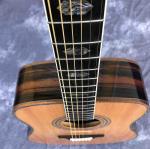 Ebony Fingerboard Solid Spruce 45D Style Acoustic Guitar Cocobolo Acoustic