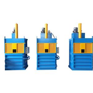 Quality Plastic Waste Flakes Hydraulic Compress Compactor Baler wholesale