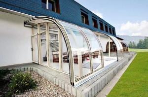 Quality Highly Durable Aluminum Aluminum Glass House With Superior Weather Resistance wholesale