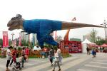 Handmade Realistic Animatronic Dinosaur , Life Size Tyrannosaurus Rex Dinosaur
