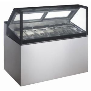 Quality Accurate Refrigeration Ice Cream Cake Display Freezer Corrosion Resistant wholesale