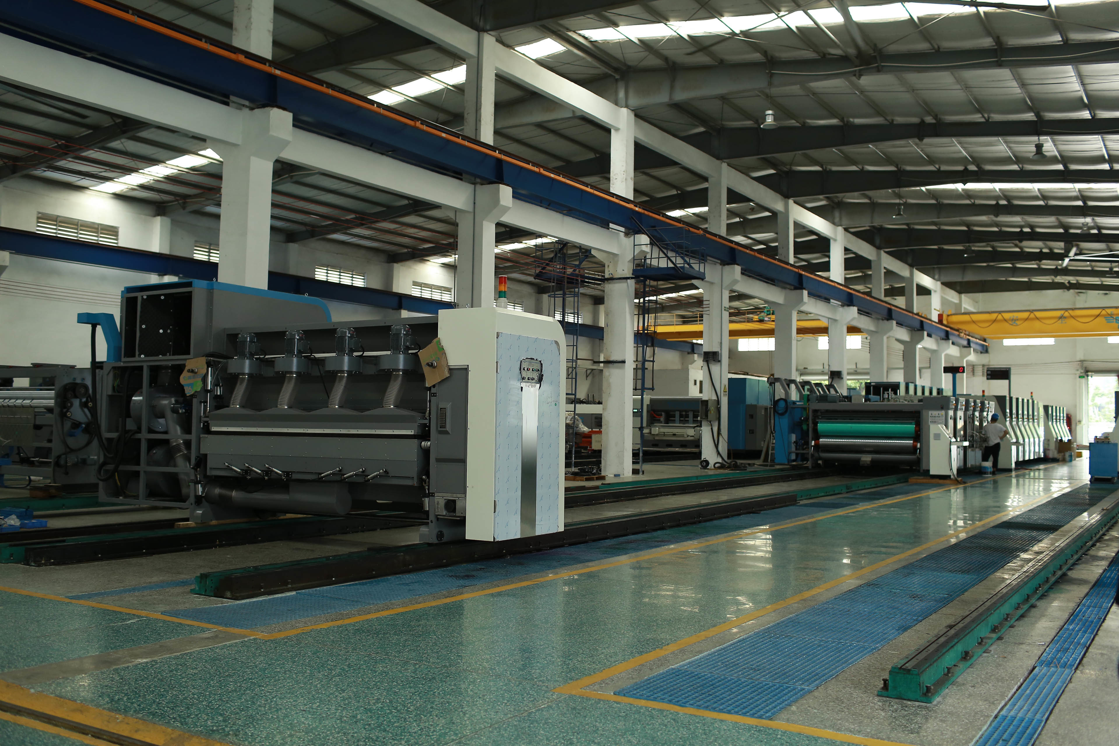 High Speed Flexo Printer Slotter Machine Die Cutting 300pcs/Min 700mm