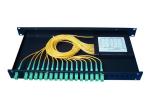 1x16 Fiber Optic PLC Splitter Rack Mounted Fiber Terminal Box