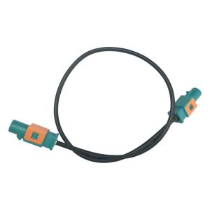 Quality Z Type Straight FAKRA Extension Cable Male To Male Coaxial Connector wholesale