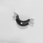 Galvanized Steel chrome Pipe Hanging Clamp P Type Heavy Duty Pipe size