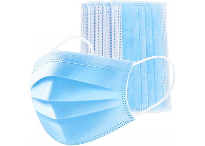 Skin Friendly Non Woven Face Mask Surgical Disposable 3 Ply Dust Mask Anti Dust
