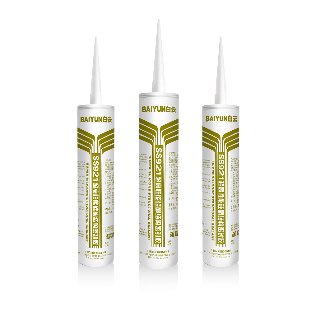 SS921 ETAG 002 1.5Mpa Silicone Structural Sealant For Aluminum