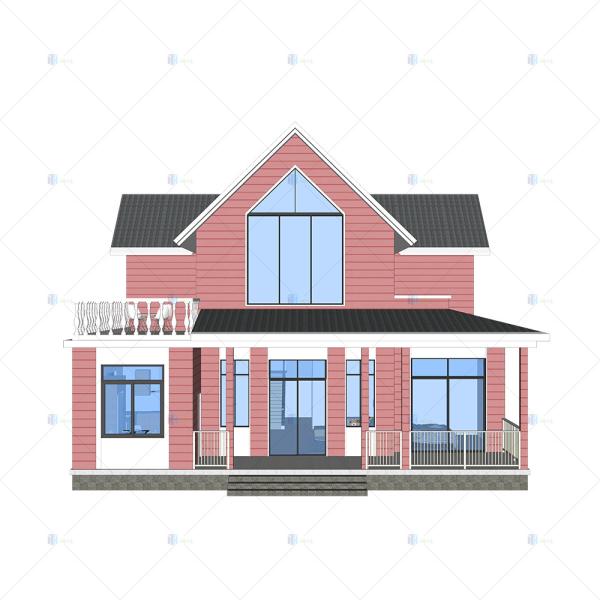 Luxury Villa - (QB08) Popular steel structure Houses Selling In Europe Market