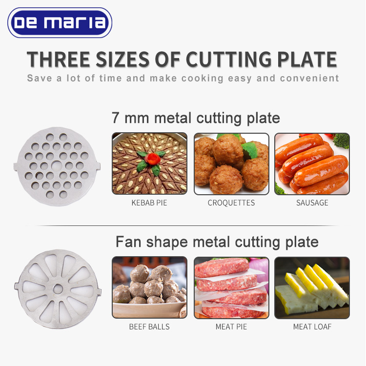 2000W high capacity meat grinder food cutter industrial or commercial use