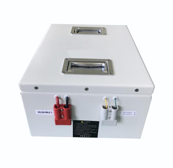 Cheap 48V 40AH Lithium Ion Batteries For AGV / Shuttle / Yachts With RS485 Communication for sale