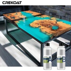Quality Deep Pour Clear Epoxy Resin Glass Like Finish Non Toxic Safe wholesale