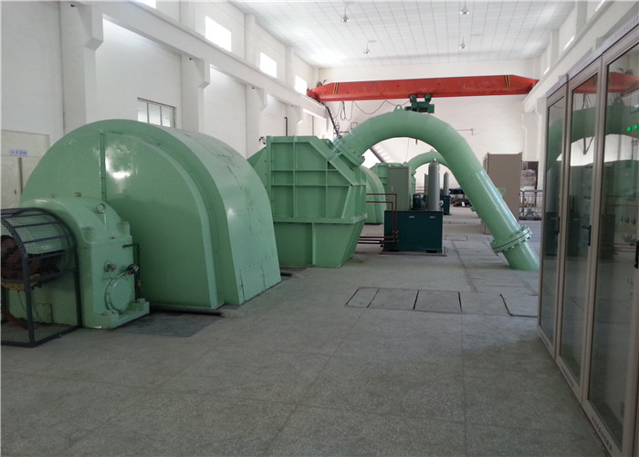 100KW-70MW Pelton Hydro Turbine , Pelton Water Wheel Generator Low Noise