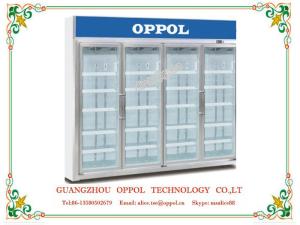 Quality OP-804 Large Capacity Multiple Glass Doors Vaccine Medical Display Drug Freezer wholesale