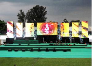 Quality Wide View Angle Outdoor LED Screen Rental P5 Light Weight Waterproof Cabinet wholesale