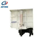 Semi-Trailer 40 Cubic Meter Dump Tipper Truck Self Unloading Rear Tipper Semi