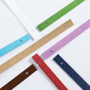 Quality 37cm Degradable Paper Ribbon Handle Eco Friendly Gift Paper Ribbon wholesale