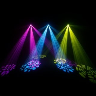 Customize Glass 200 Led Gobo Projector Light 4500lm 7500K DMX512