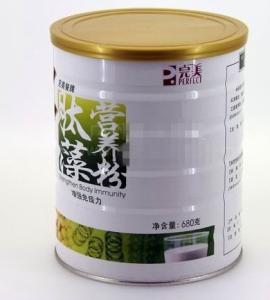 China Full printing airtight tin plate cans , EOE metal canister 0.23mm thickness on sale