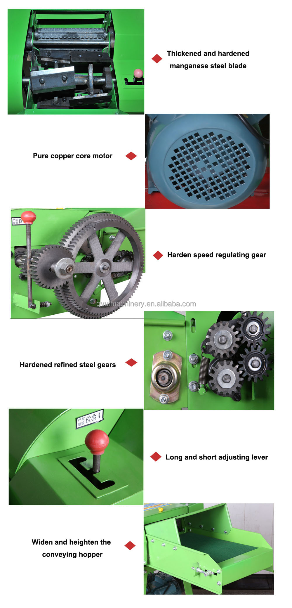First-class Mini Fodder Cutter Chaff Cutter for Livestock Grass Cutting in Pakistan