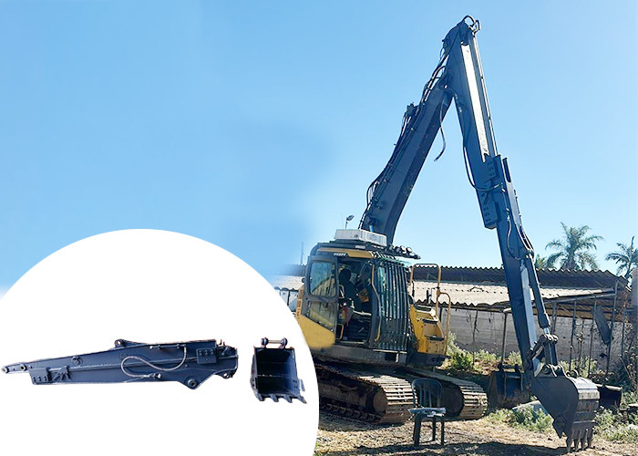 Double Limit Design Excavator Telescopic Boom Arm For Digging In Construction Work