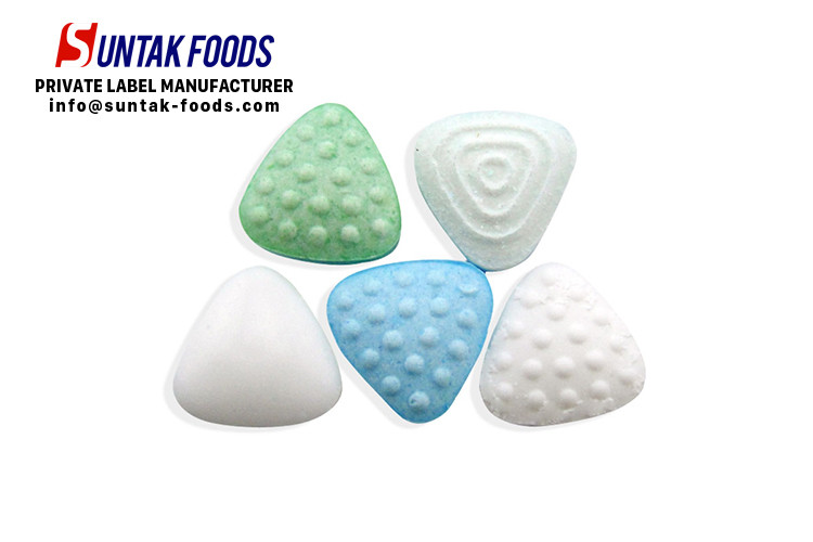 Personalized Bulk Colorful Mint Candies / Sugar Free Hard Candy
