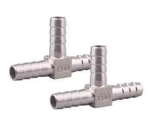 Quality Female Stainless Steel Hose Barb 3 Way Tee T Shape Barbed 1/2 inch Union Home Brew Fitting wholesale