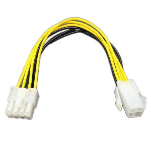 Quality 15cm Internal Power Cables 4 Pin To 8 Pin EPS 12V ATX Motherboard Power Supply Adapter Converter Cable wholesale