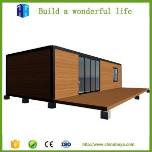 Quality cheap ready made steel frame wooden container house homes luxury prefabricated wholesale