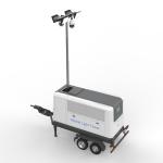 2KW MOBILE LIGHTING PLANT PORTABLE LIGHTING TOWERS VIDEO SURVEILLANCE CHARGING