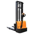 Walkie Electric Pallet Stacker With PU Wheel Loading 1000kg 1500kg