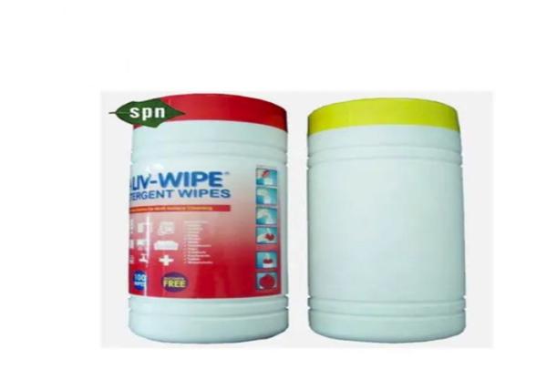 75% Alcohol Hospital Grade Cleaning Wipes , Alcohol Cleaning Wipes Spunlace