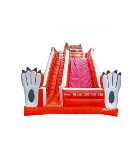 Quality Children Fun Park Inflatable Garfiled Cat Slide For Rentals wholesale