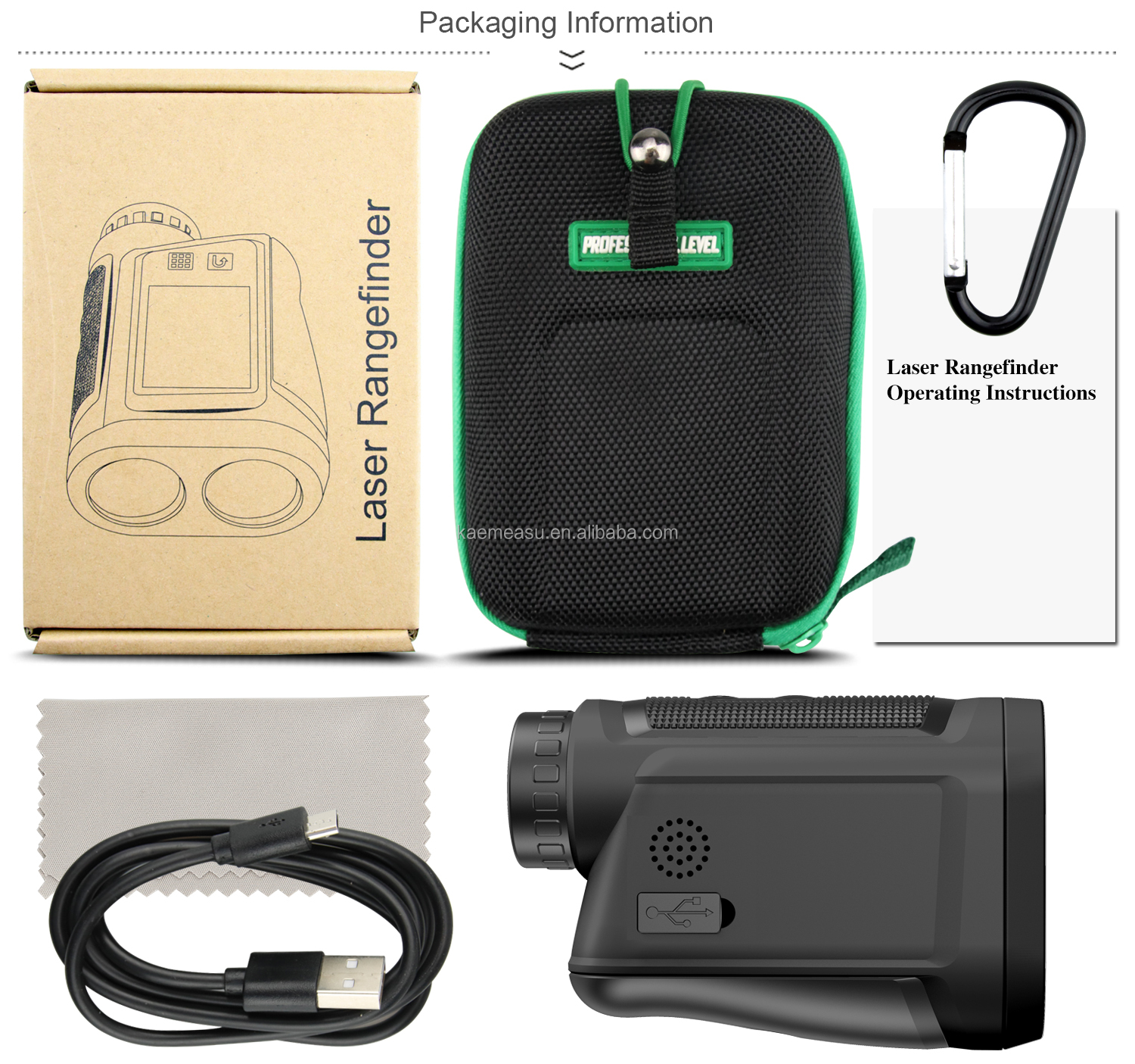 Hunting Rangefinder outdoor sport Laser distance Meter laser rangefinders golf range finder diastimeter telescope