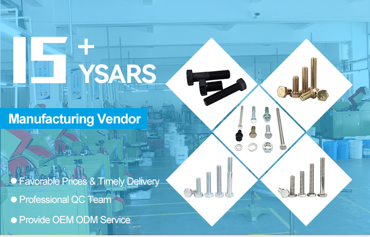 Stainless Steel 304 316 DIN931 DIN933 Hex Head Bolts with Customized Service