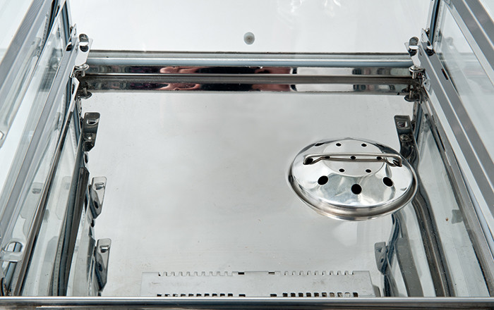 Commercial Digital Food Steamer Showcase, Electric Bun Steamer for Convenience Store