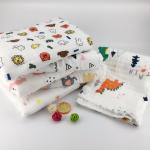 Cotton gauze baby bath towel newborn blanket cover suitable for any season's