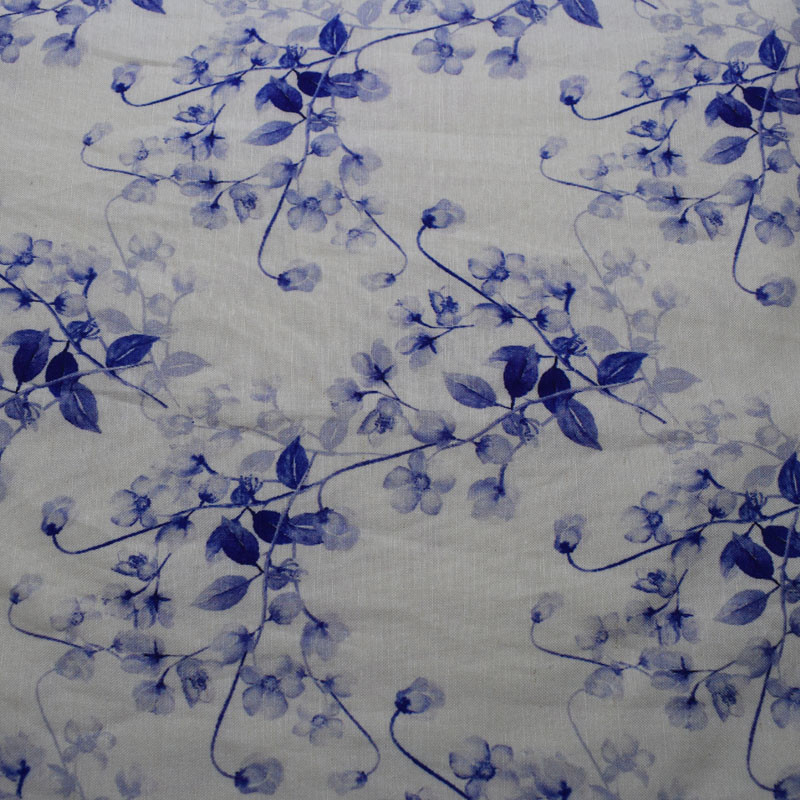 Print Viscose Rayon Fabric Lot Woven Dress Make Ladies Sustainable Cotton