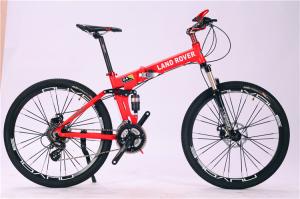 Quality High quality OEM logo Shimano hidraulic disc brake 24 speed aluminium alloy folding travel mountain bicycle wholesale